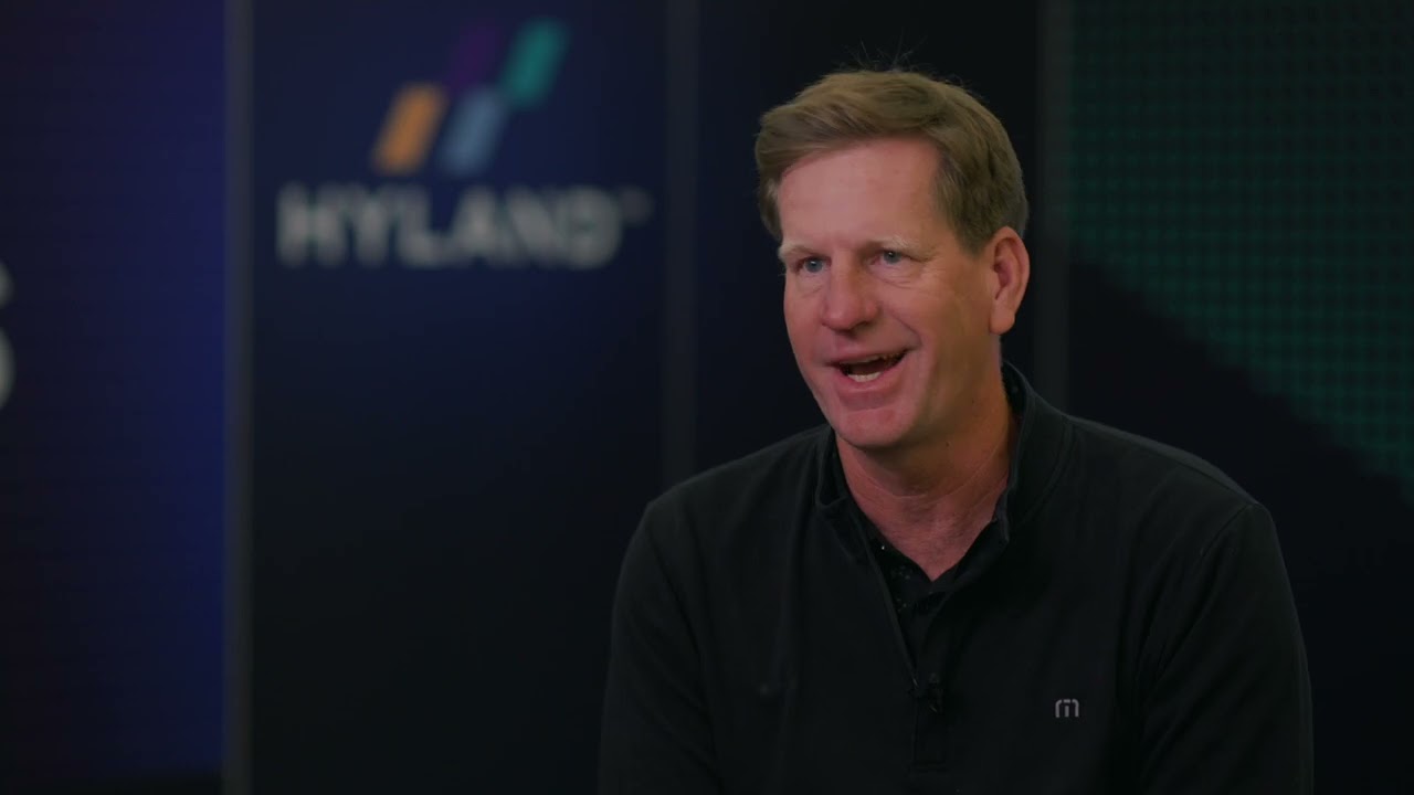 Hyland Chief Technology Officer, Tim McIntire