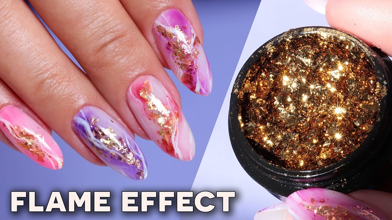 TEN BLASK! 😍 Flame Effect i Kamienne Paznokcie | INDIGO