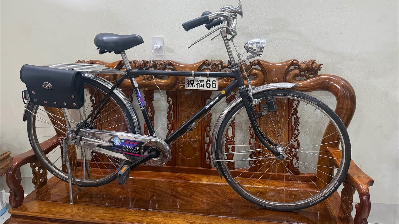 Xe đạp trâu nam Bridgestone cổ điển Nhật Bản(sdt/zalo 0989652093)
