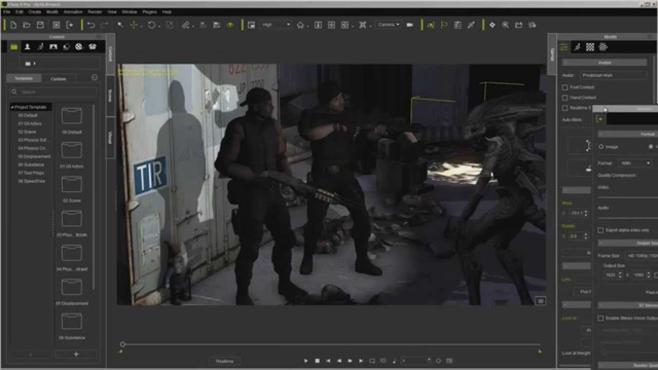 Creating (Rendering Out) Video in iClone 6