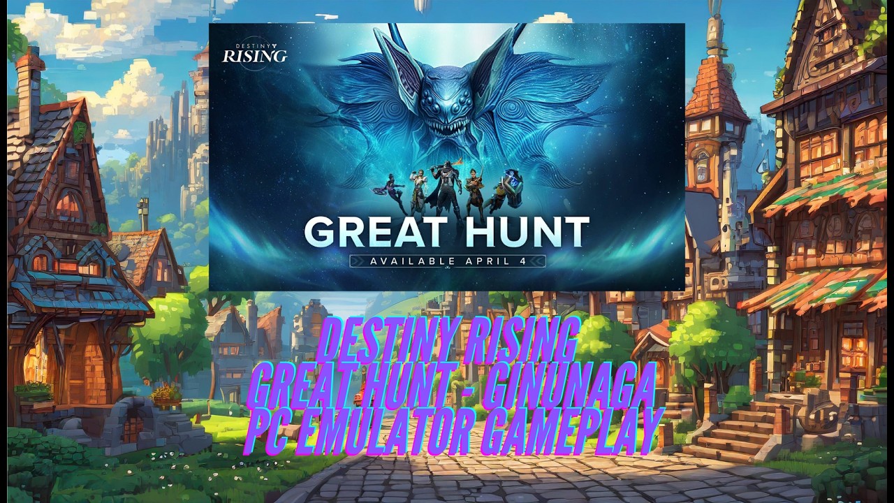 Destiny Rising - Great Hunt Ginunaga PC Emulator Gameplay Walkthrough