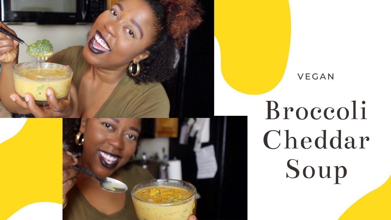 Vegan Cheddar Broccoli Soup: Episode 172 🥦🧀