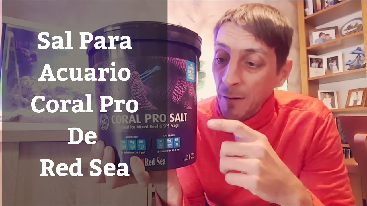🔵 Sal Para Acuario Marino Coral Pro Salt De 