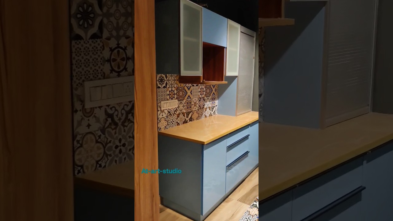 Pantry design for office || office small size pantry design #interior #interiordesign #shorts