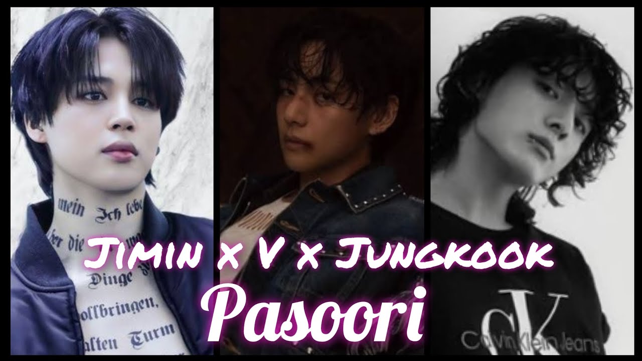 Pasoori AI Cover|Jimin x V x Jungkook|#vbts #jimin #jungkook #aicover #pasoori
