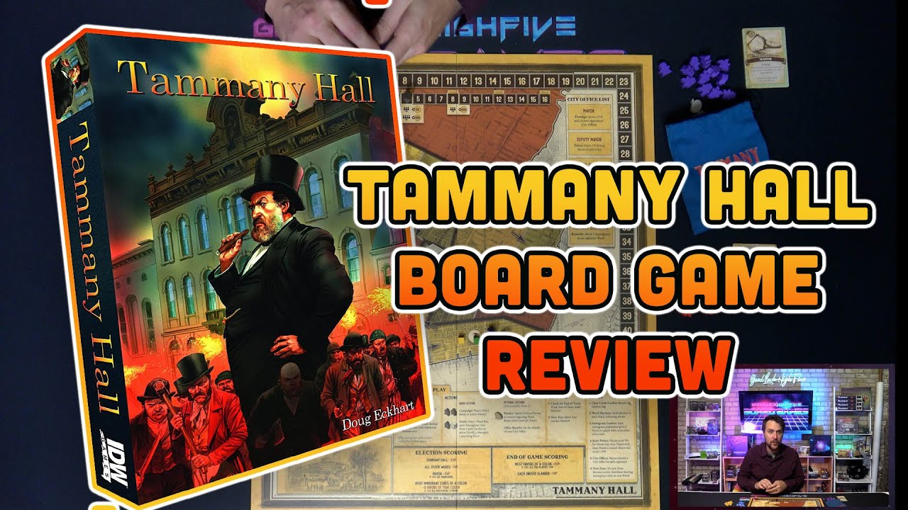 Tammany Hall Review & How to Play | Negotiation, Area Control, and Corruption on your table!