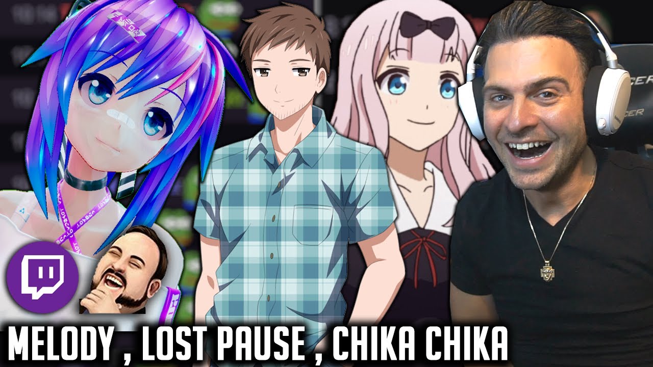 Projekt Melody and Lost Pause, The Chika Chika Dance | Nagzz and Chat Reactions