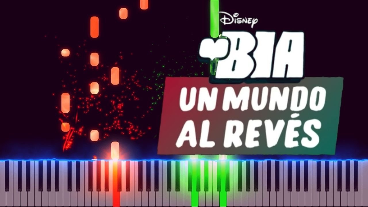 Bia Dejarlo Todo Piano Cover Midi tutorial Un Mundo al Reves