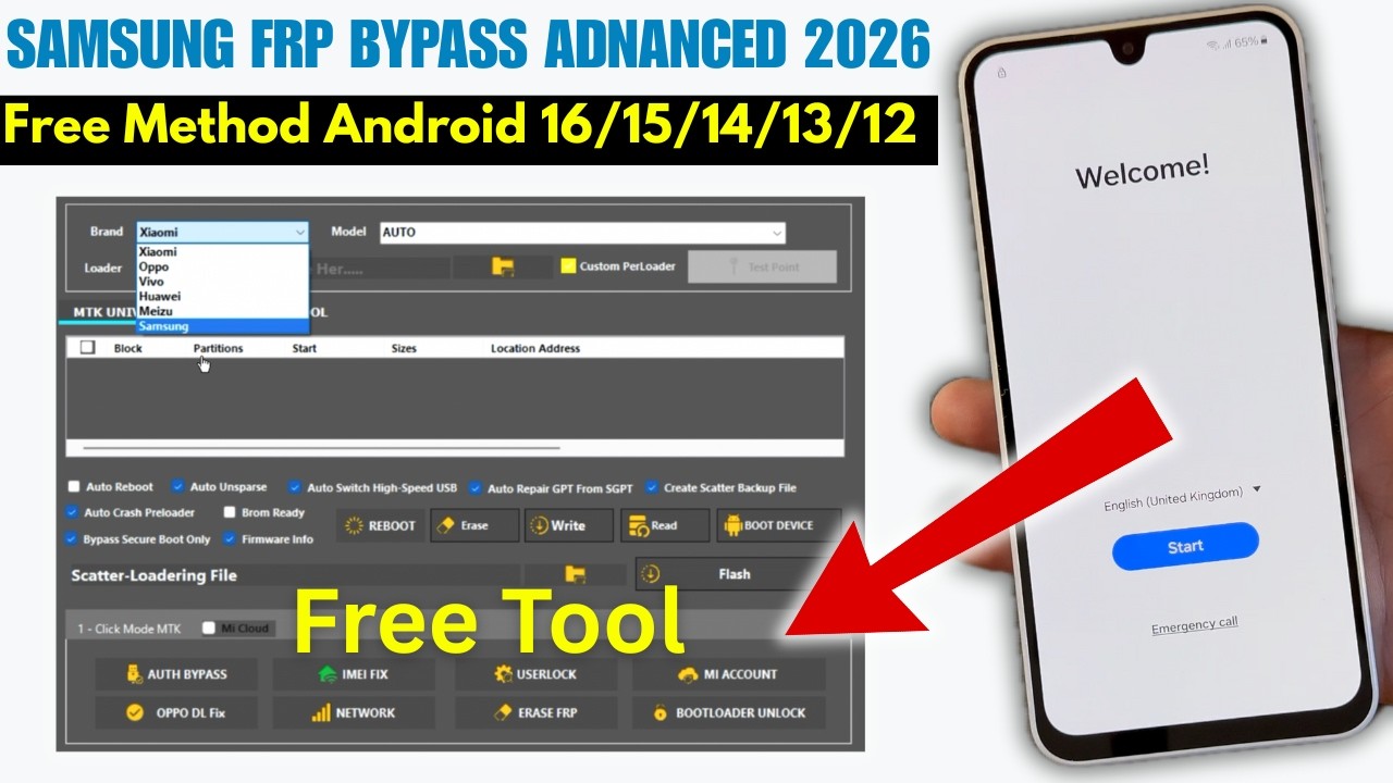 Samsung FRP Bypass 2025/ | Free Tool | All Android Versions | Remove Google Account