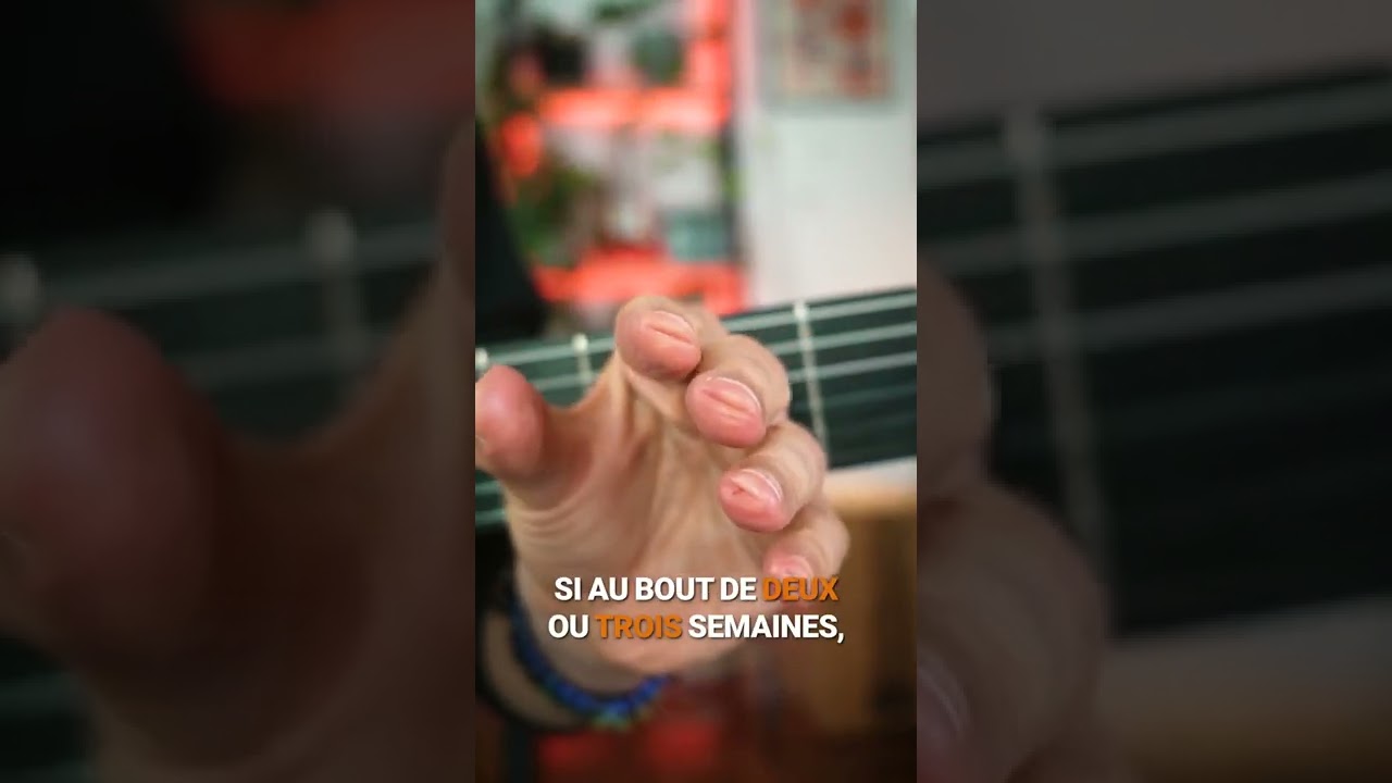 STOP le MAL AUX DOIGTS &agrave; la guitare (fais &ccedil;a)