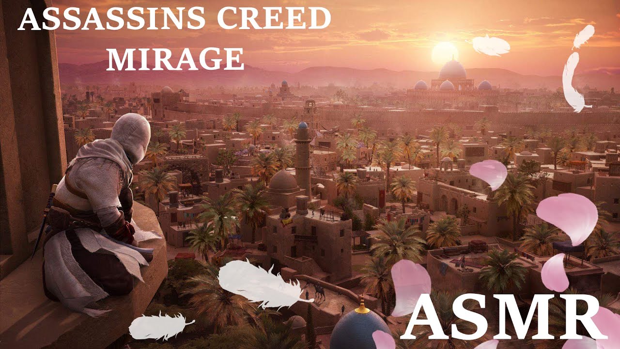 Assassnins Creed Mirage - ASMR  прогулочка по улицам Багдада 🕌⭐