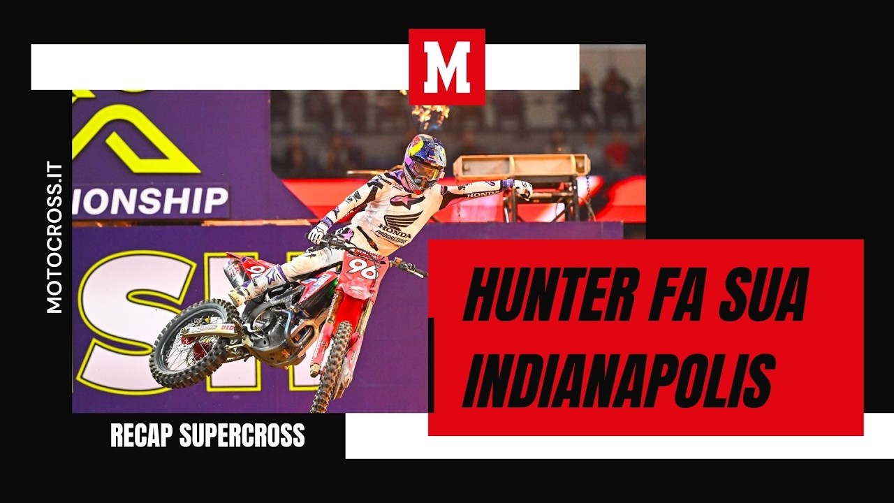 HUNTER FA SUA INDIANAPOLIS | SX Indianapolis | Supercross 2026 RECAP