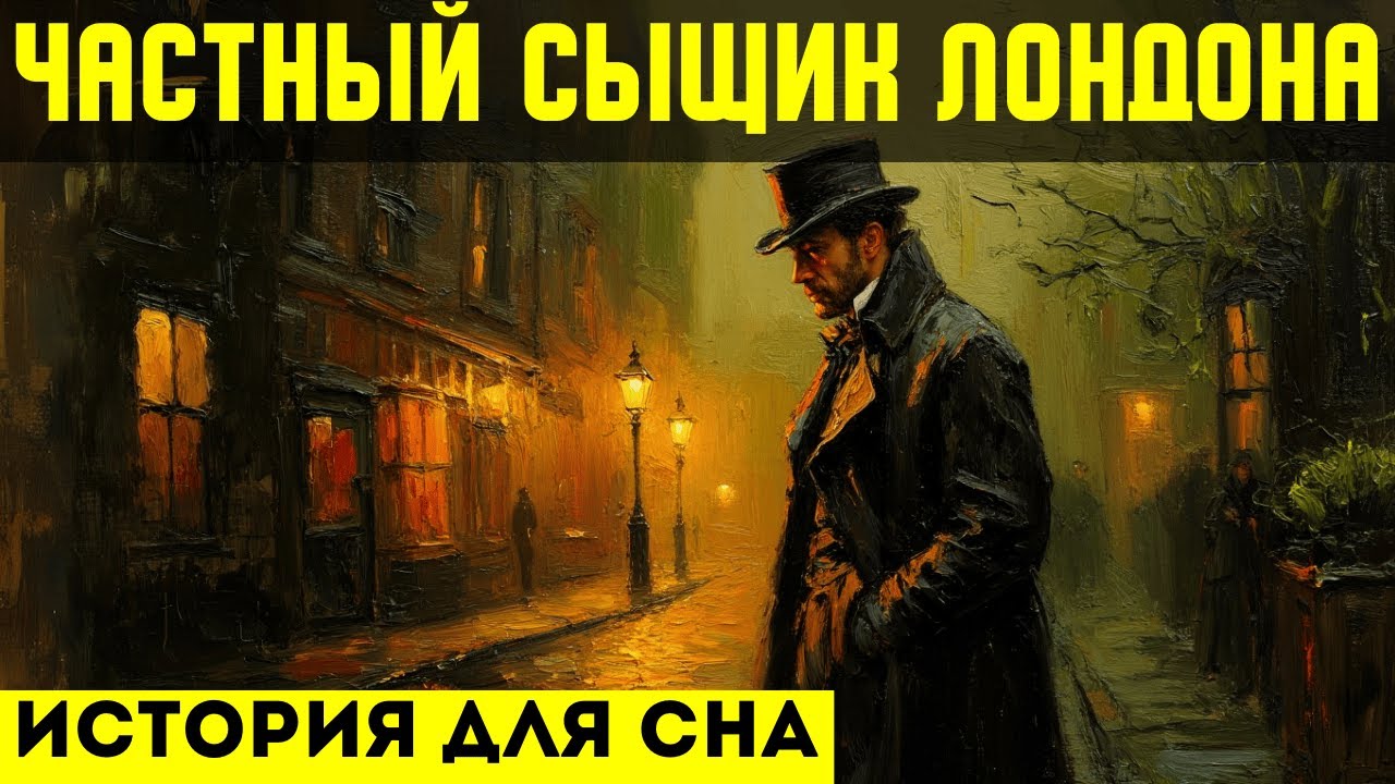 ЛОНДОН 1888🌙история для сна💤жизнь частного детектива. (19 век)