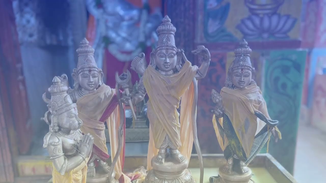 Ksheerabhishekam to Lord Rama on the Occassion of Punarvasu- Birth Star| Abhishekam | Seetha Rama|