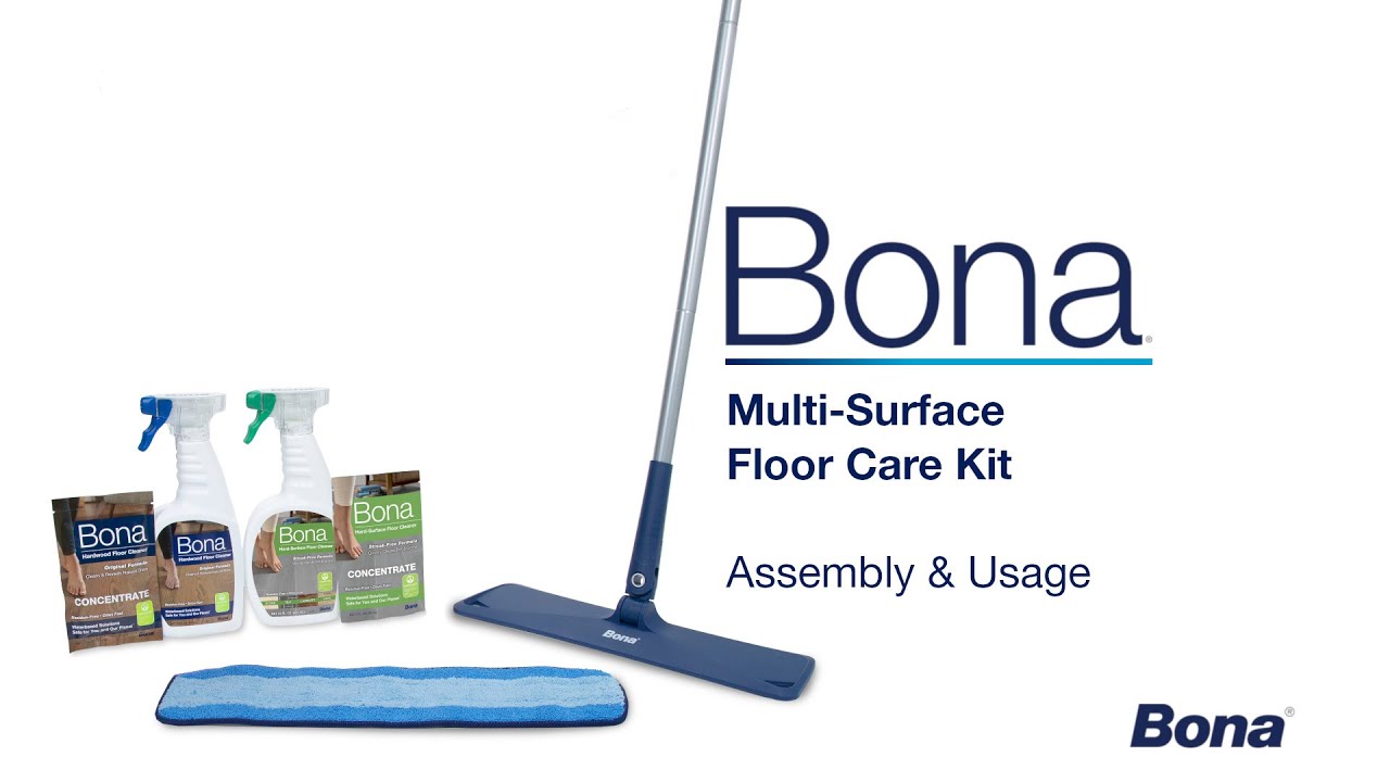 How to Assemble and Use Your Bona Multi-Surface Floor Care Kit