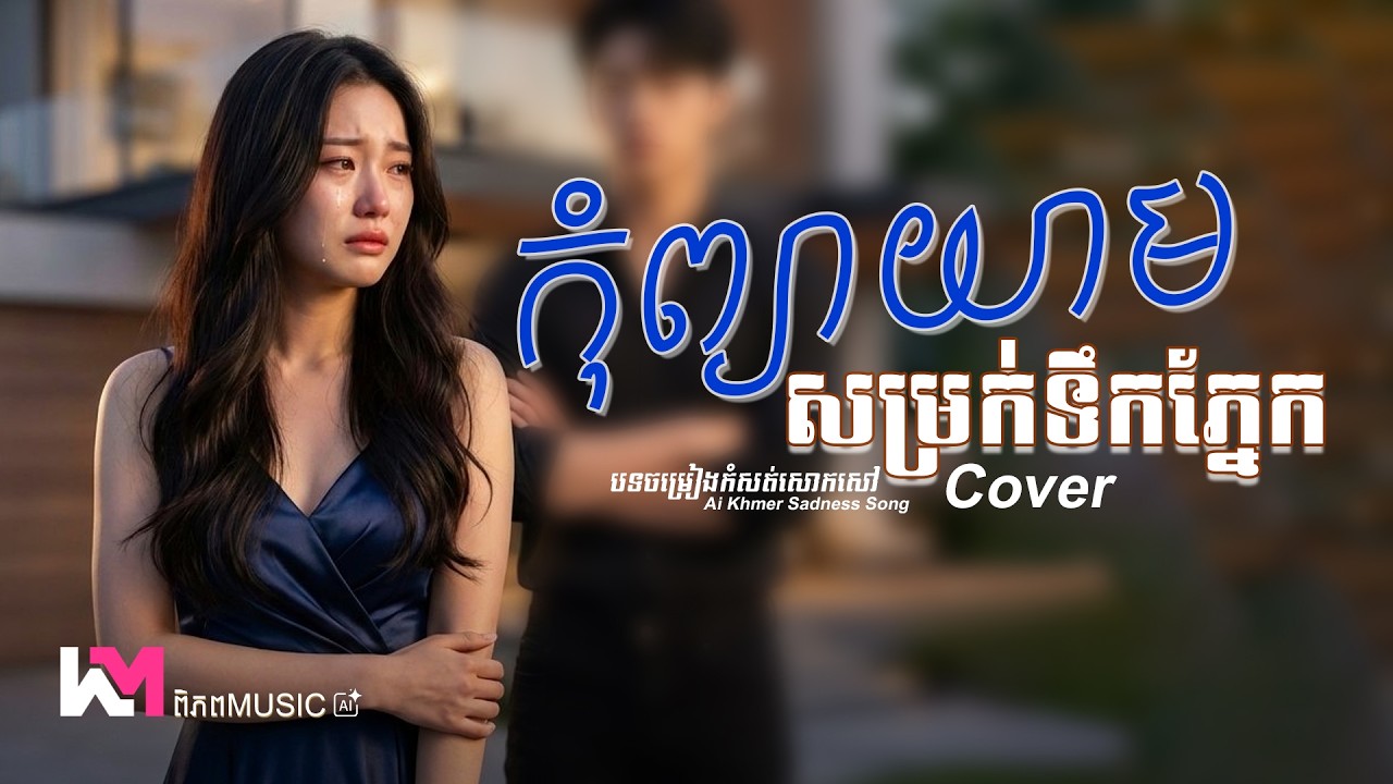កុំព្យាយាមសម្រក់ទឹកភ្នែក - ឆាយ វីរៈយុទ្ធ | Cover Girl Version Ai (Lyrics Music)