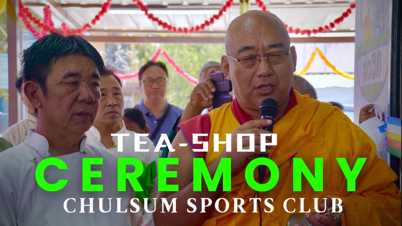 BYLAKUPPE OLD CAMP (1)TEA−SHOP CEREMONY⏐⎯ CHULSUM SPORTS CLUB ⎯ #tibetan #tibetanvlogger #bylakuppe