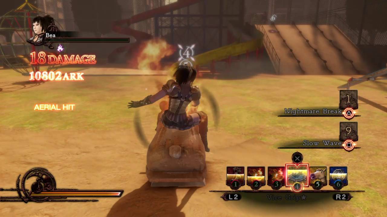 Deception IV: The Nightmare Princess 100K Ark combo #1