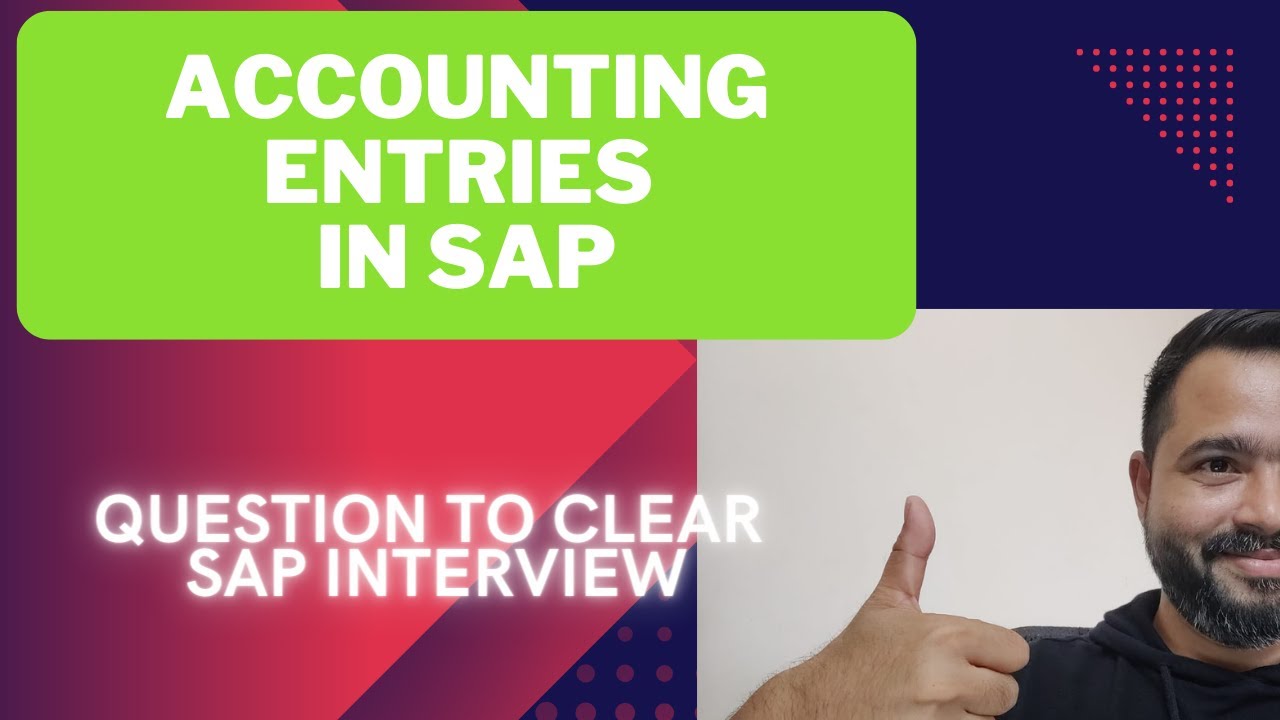 ACCOUNTING ENTRIES IN SAP MM||MOST IMPORTANT QUESTION IN SAP MM INTERVIEW|| TOP INTERVIEW QUESTION||