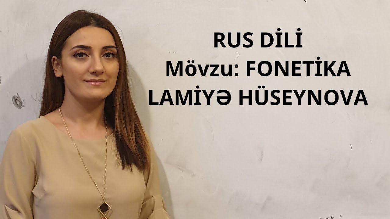 RUS DİLİ (Fonetika)