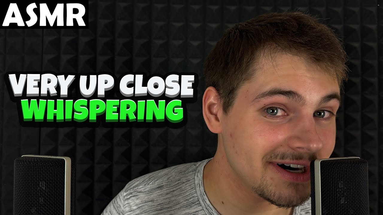 ASMR - VERY UP CLOSE WHISPERING (GERMAN) | ASMR Tony