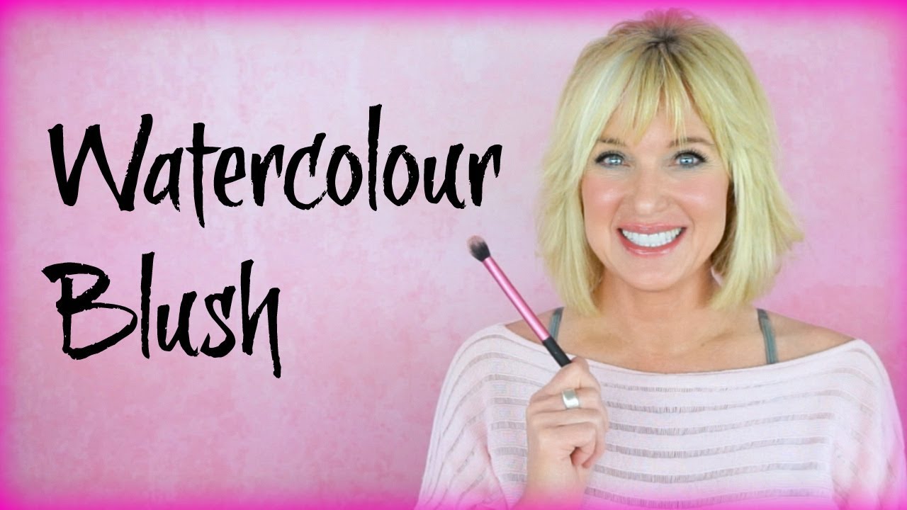 LIQUID WATERCOLOUR BLUSH TECHNIQUE! MAKEUP OVER 50!
