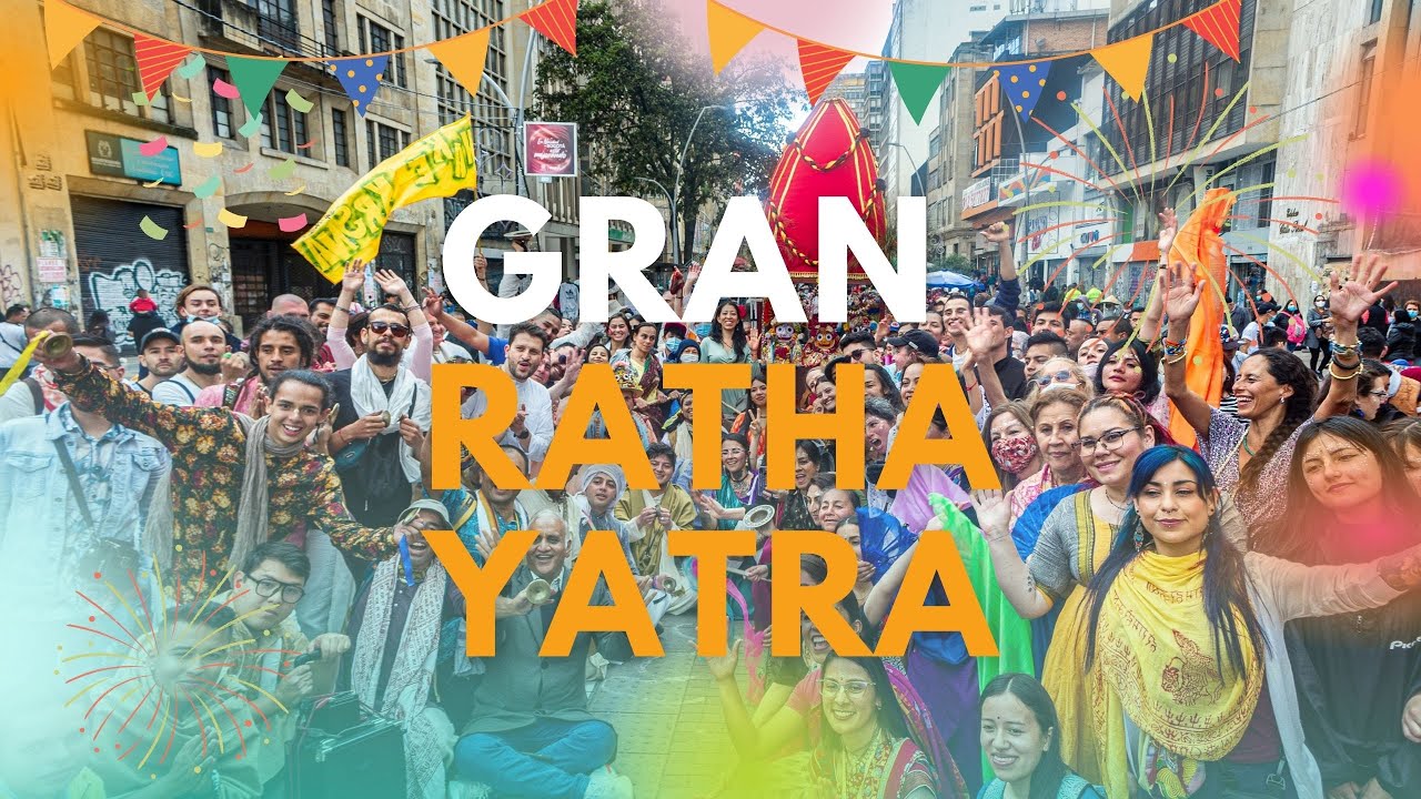 🔥✨¡GRAN RATHA YATRA EN COLOMBIA!✨🔥