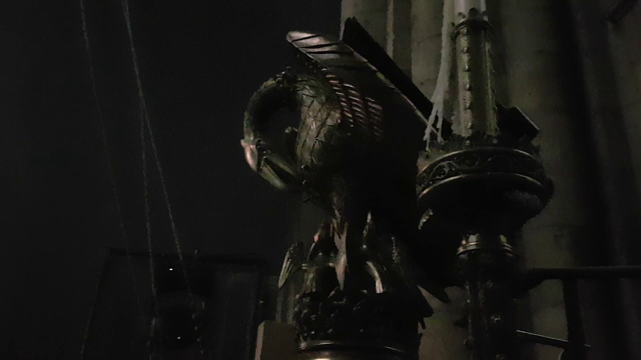 Lumiere inside Durham Cathedral 2017