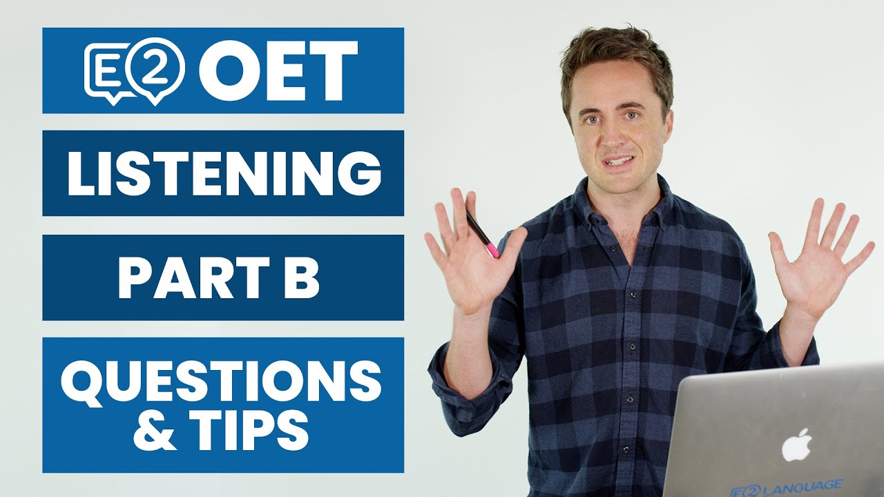 OET Listening Part B: Questions & Tips with Jay!