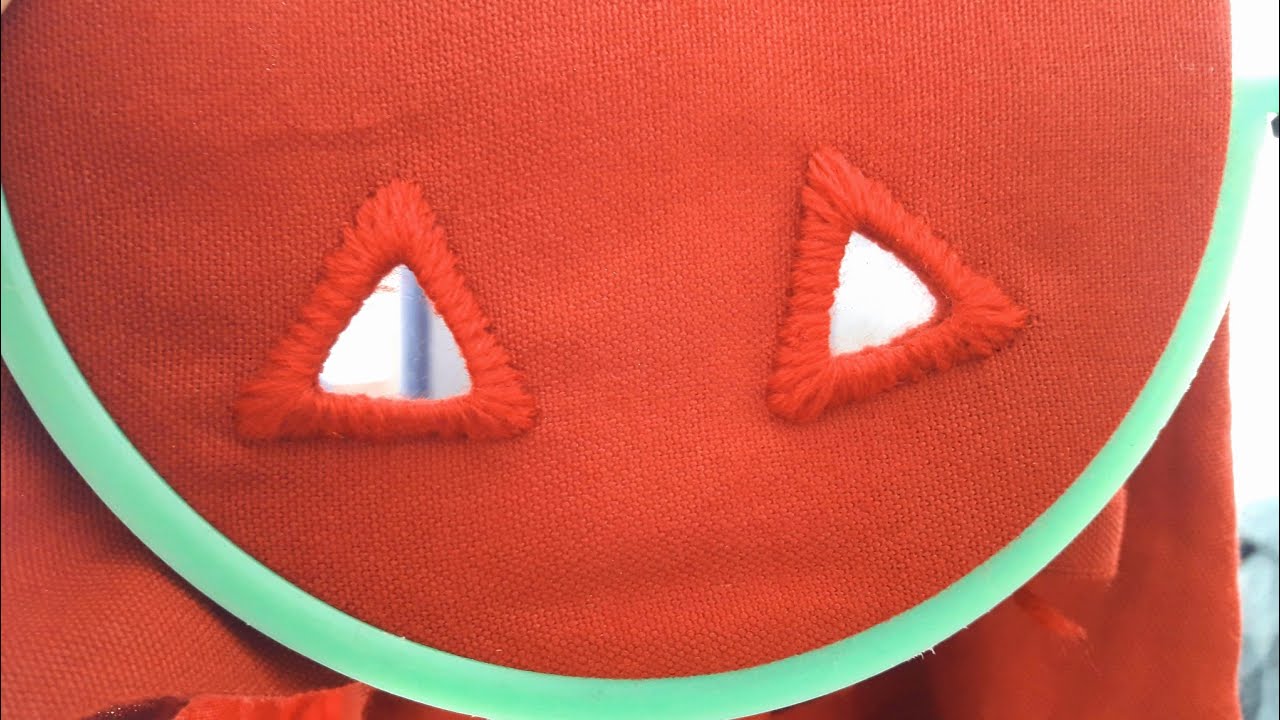 How To Make Mirror work  ÷ Triangle mirror work