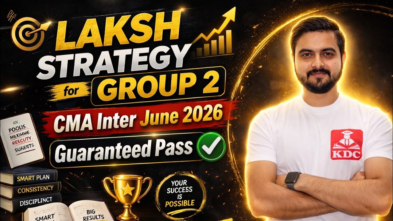 Group 2 Laksh Strategy CMA Inter June 2026 