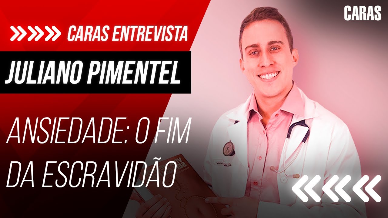 DR. JULIANO PIMENTEL LAN&Ccedil;A NOVO LIVRO: ANSIEDADE, O FIM DA ESCRAVID&Atilde;O.