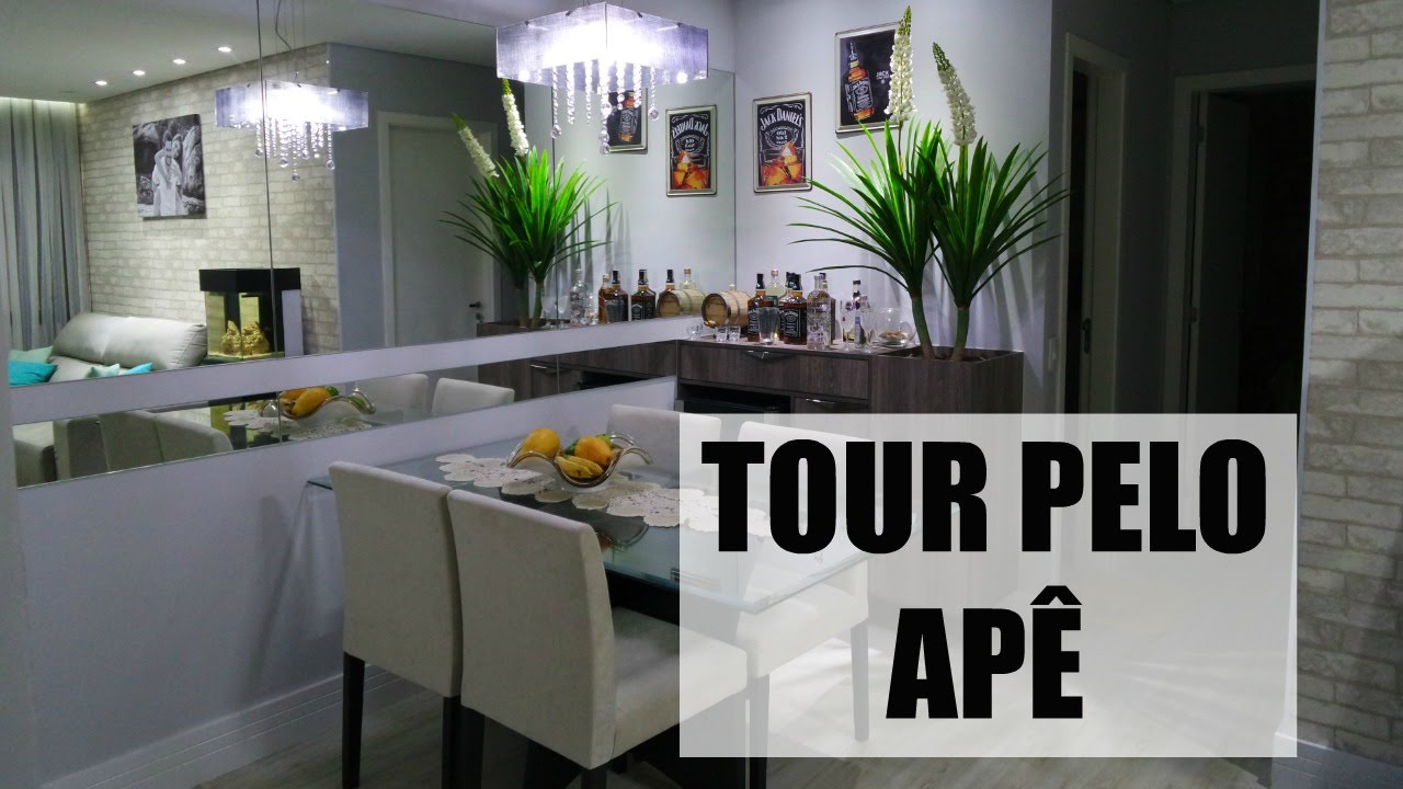 TOUR PELO MEU APÊ - Stephanie Bordin