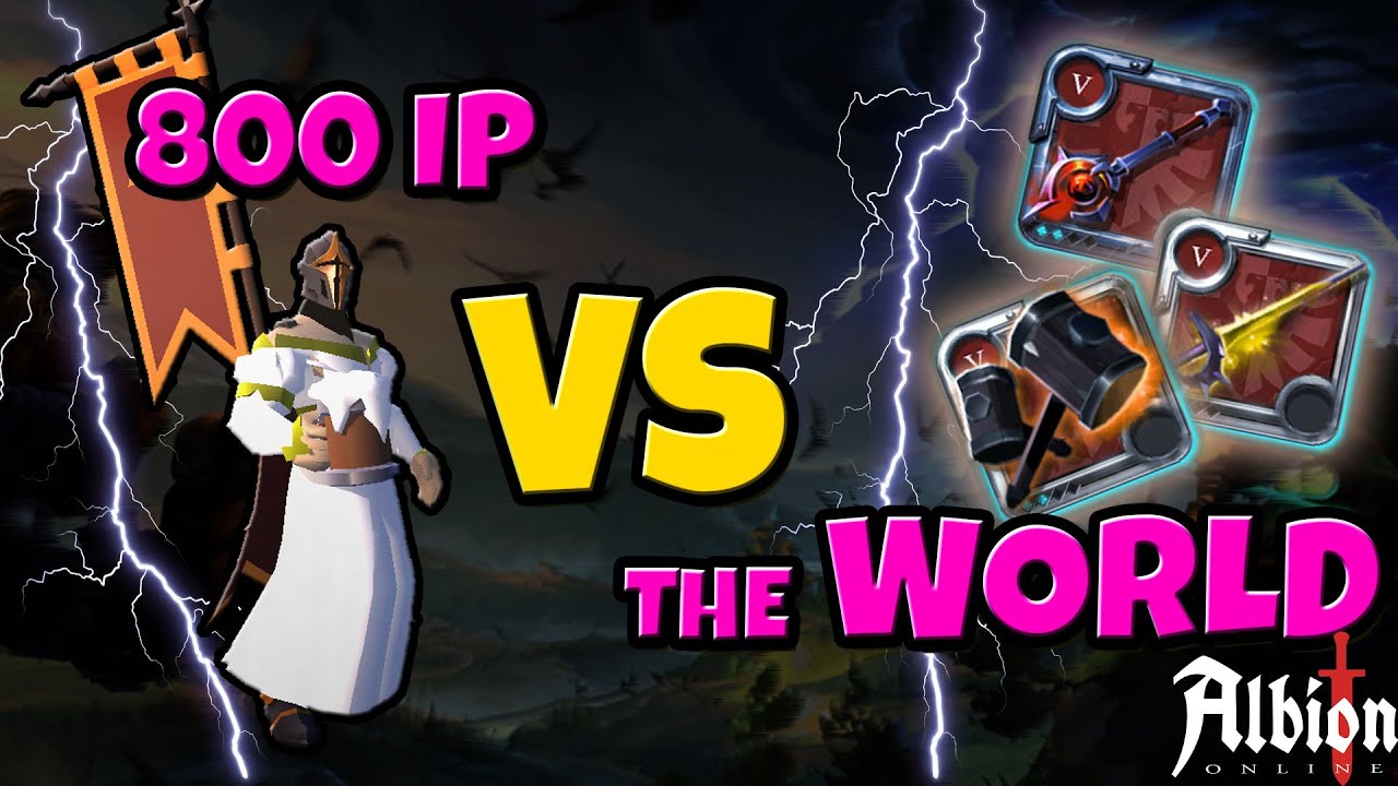 They Thought This Build is a FREE KILL | PvP-only IRONMAN | Albion Online
