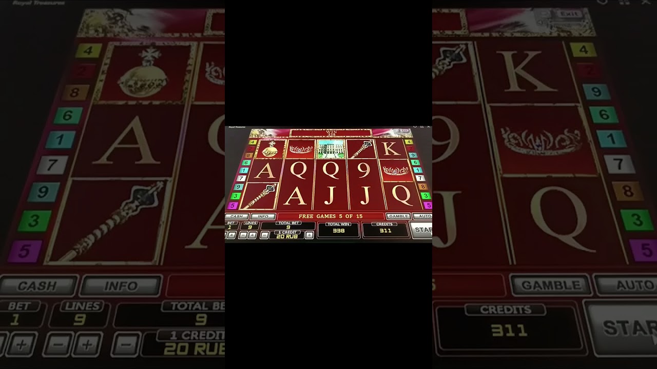 Royal Treasures - вот как играет нормальный слот. Как блогеры выигрывают миллионы???кто знает???