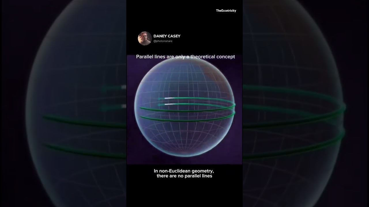 Non Euclidean Geometry 😲🔥✨ #trending
