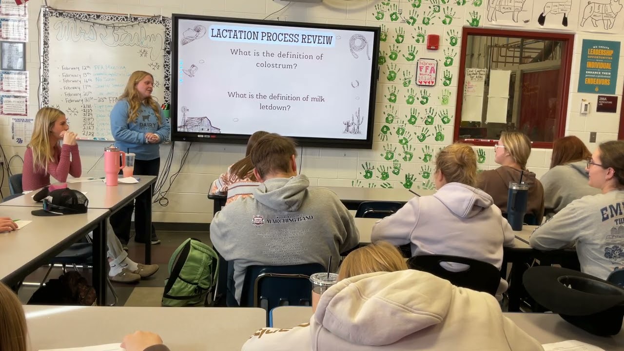 Hayden Moeller-2026 Ag Education FFA-Lactation and Milk Production