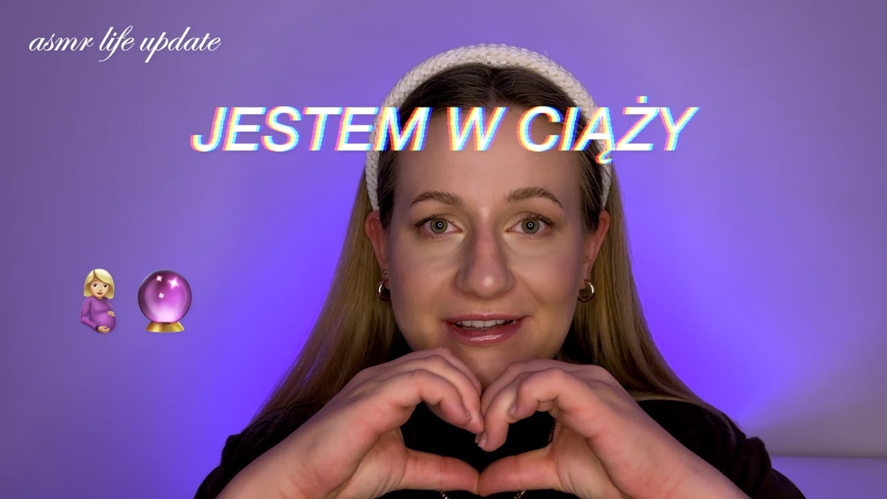 ASMR life update 💟 maluję się i opowiadam ci co u mnie 🤰🏼ciąża, waga, samopoczucie i plany na kanał