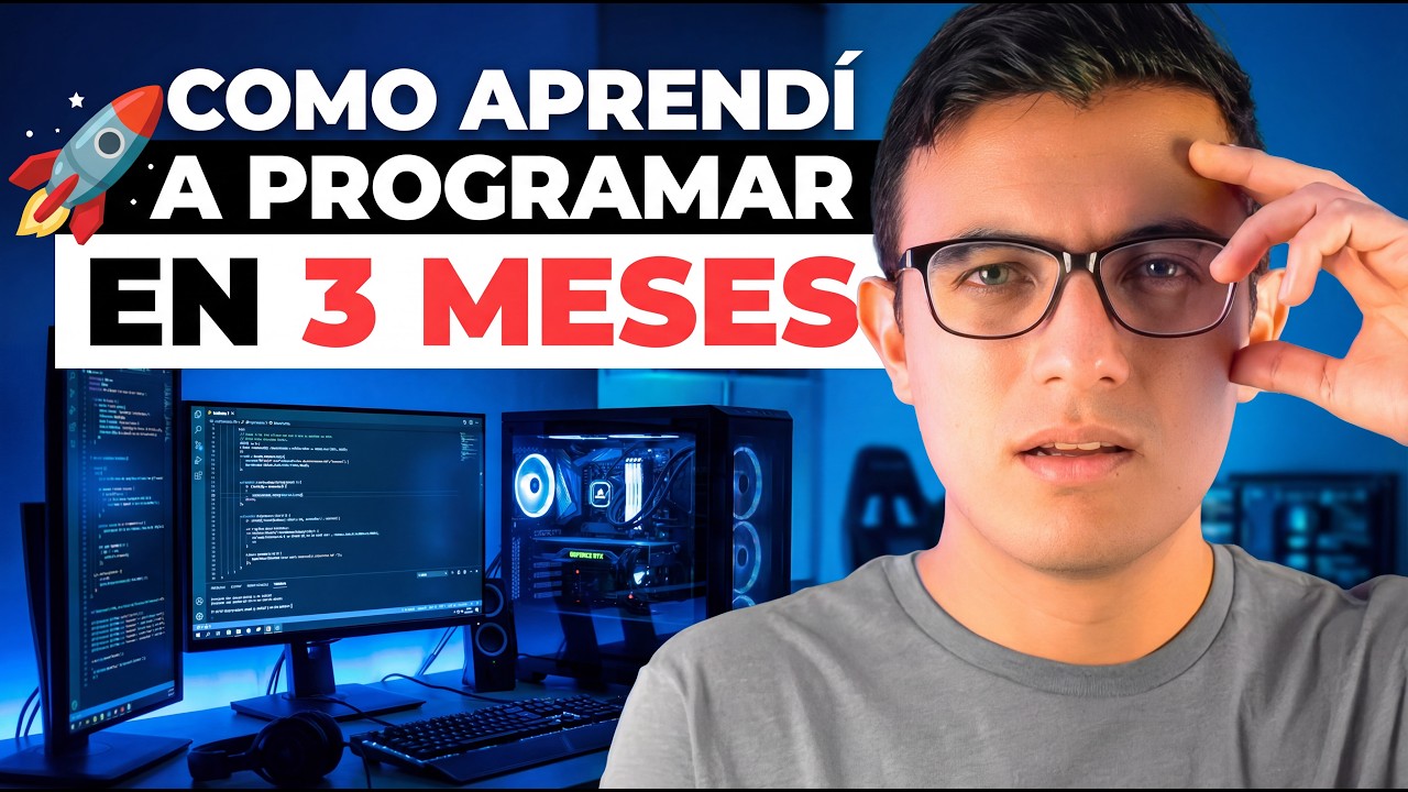 Así aprendí a programar en 3 meses y conseguí trabajo 🚀