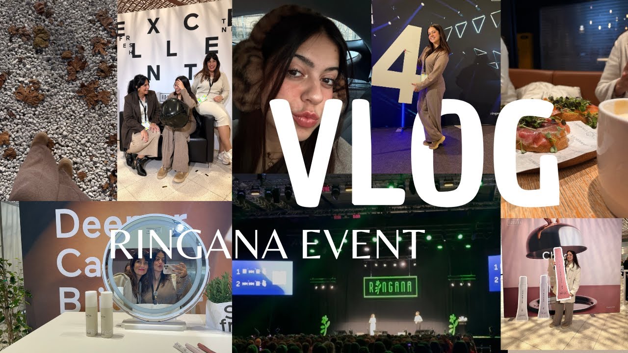 ✨ Vlog Día 2 | Ringana event (mi tia se queda atrapada en el uber) 🤯