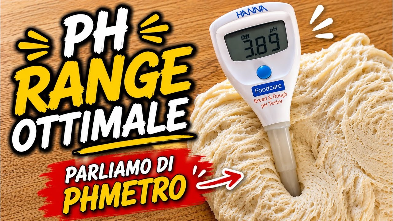 PH lievito madre : i range ottimali e il piaccametro
