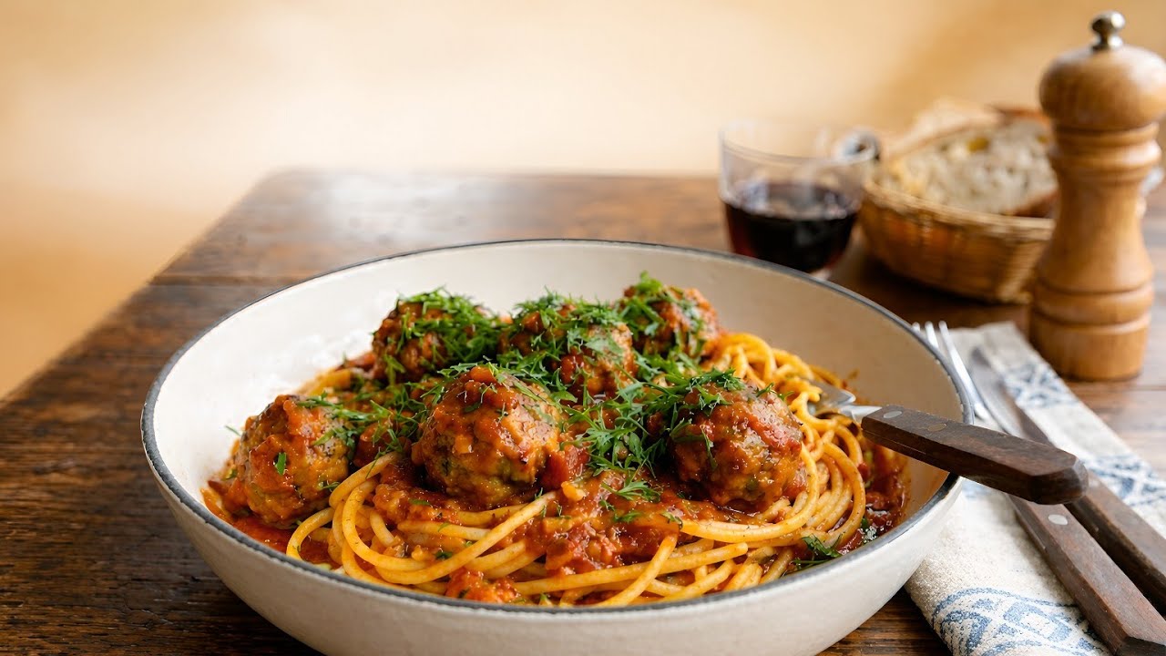 Dieses Pasta-Rezept mit Fleischbällchen schmeckt besser als im Restaurant!