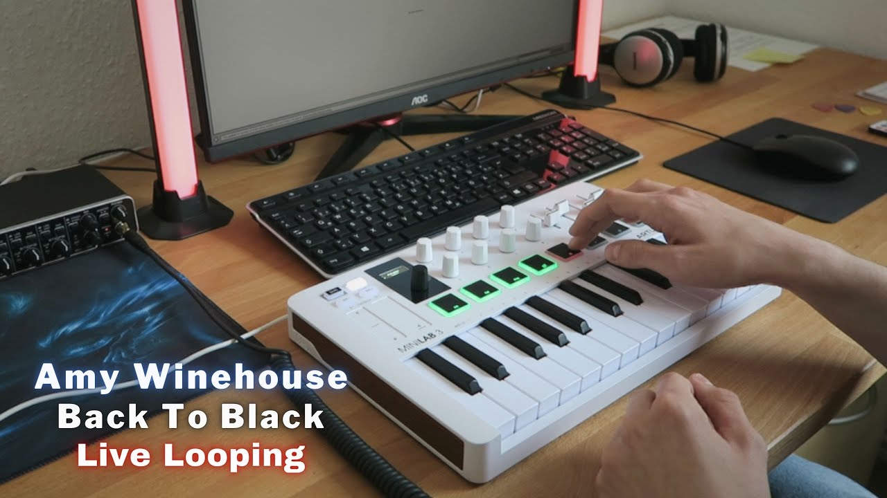 Back To Black - Amy Winehouse | Loop Cover in Ableton | Arturia MiniLab 3