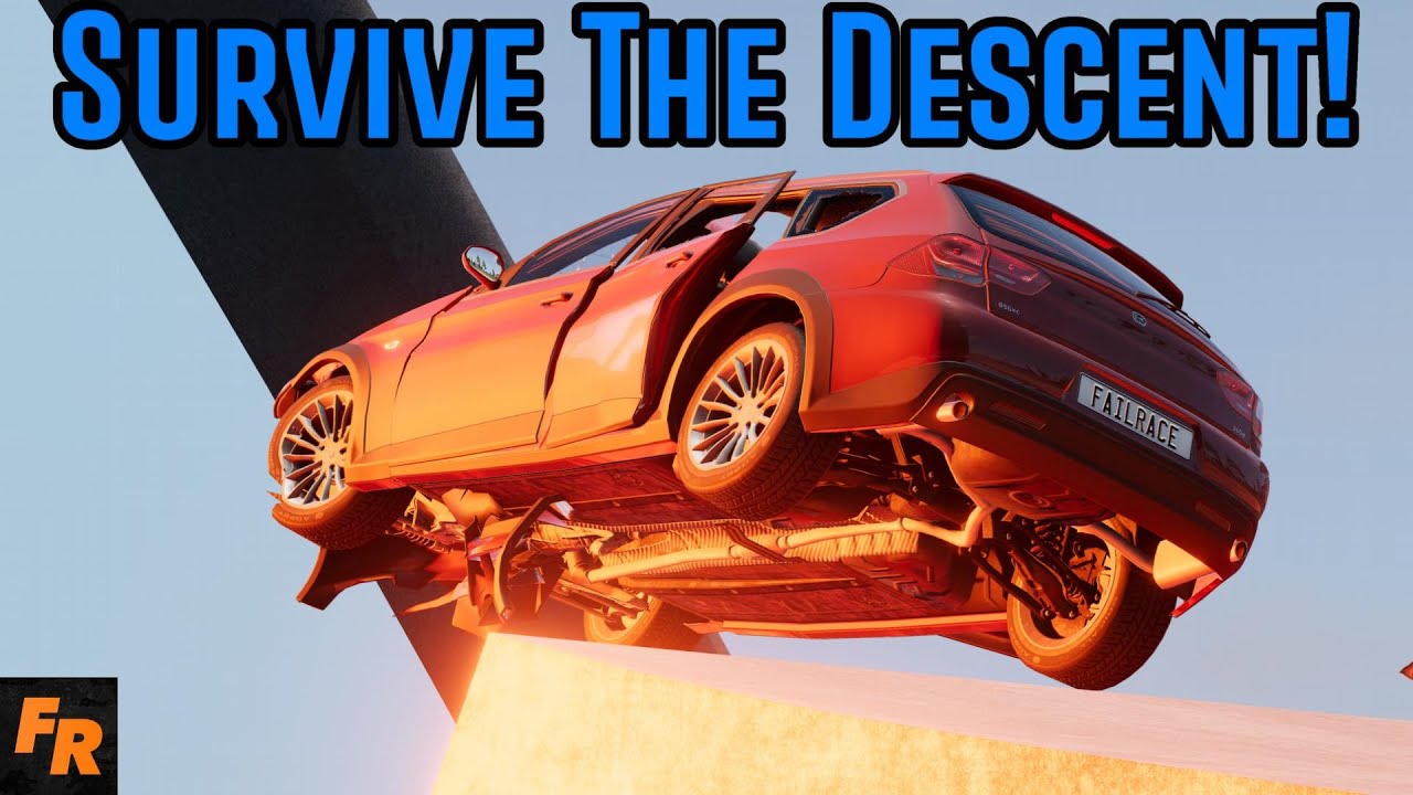 Survive The Descent Live! - BeamNG Drive Multiplayer