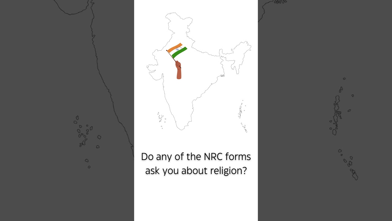 Do any of the NRC forms ask you about religion? #caa  #caarules  #caanews  #caa2019 #caaprotests