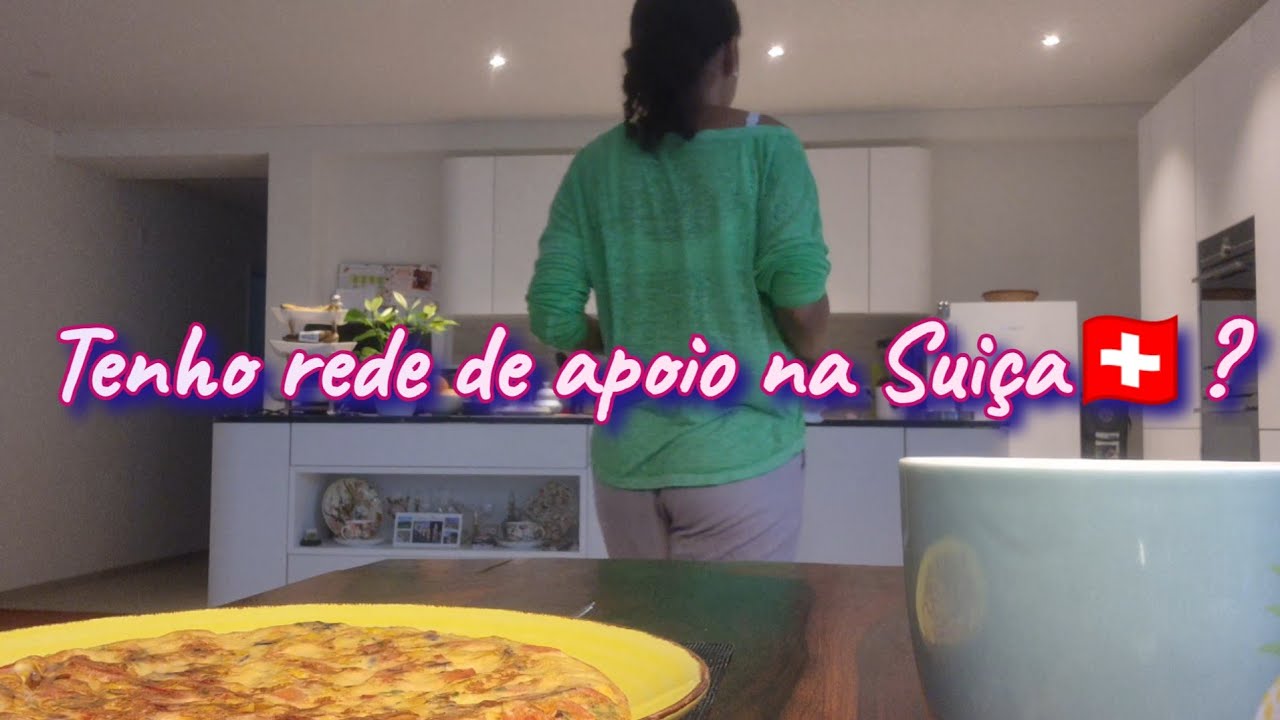 Minha rede de apoio na Suiça🇨🇭/ Crepioca de legumes 