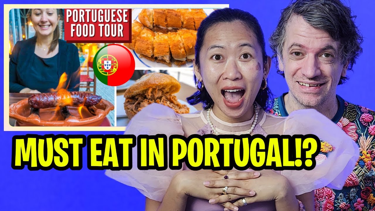 MUST EAT Portuguese Food REACTION! 🇵🇹 (Top 10 Best Local Foods To Try In Porto, Portugal!)