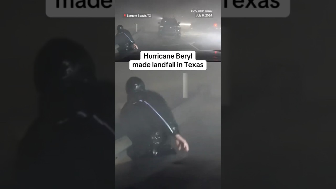 Hurricane Beryl made landfall in Texas