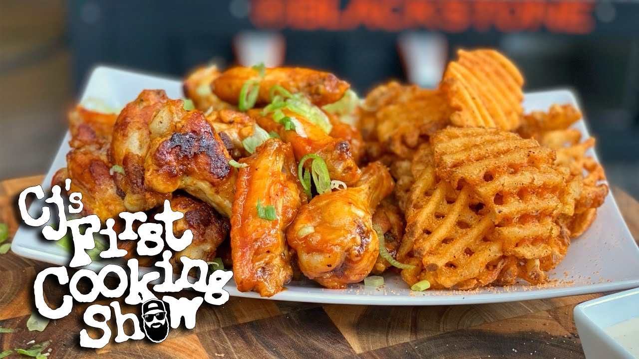 Рецепт куриных крылышек Pizza Hut Copy Cat | Первое кулинарное шоу CJ | Сковороды Blackstone