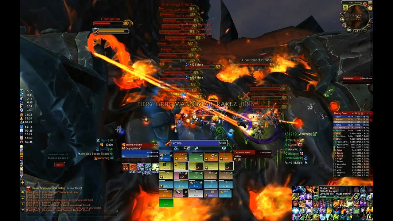 Dream Paragon VS Spine of Deathwing 25HC